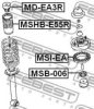 FEBEST MSB-006 Spacer Bush, shock absorber
